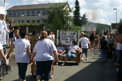 rollende Couch